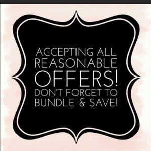 Reasonable Offers Accepted On Most Items.